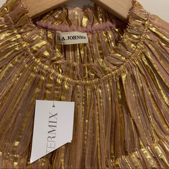 NEW ULLA JOHNSON Rose Averil Mini Dress - Picture 9 of 15